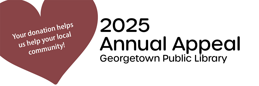 heart on left with Annual Appeal in Bold Black Text on right